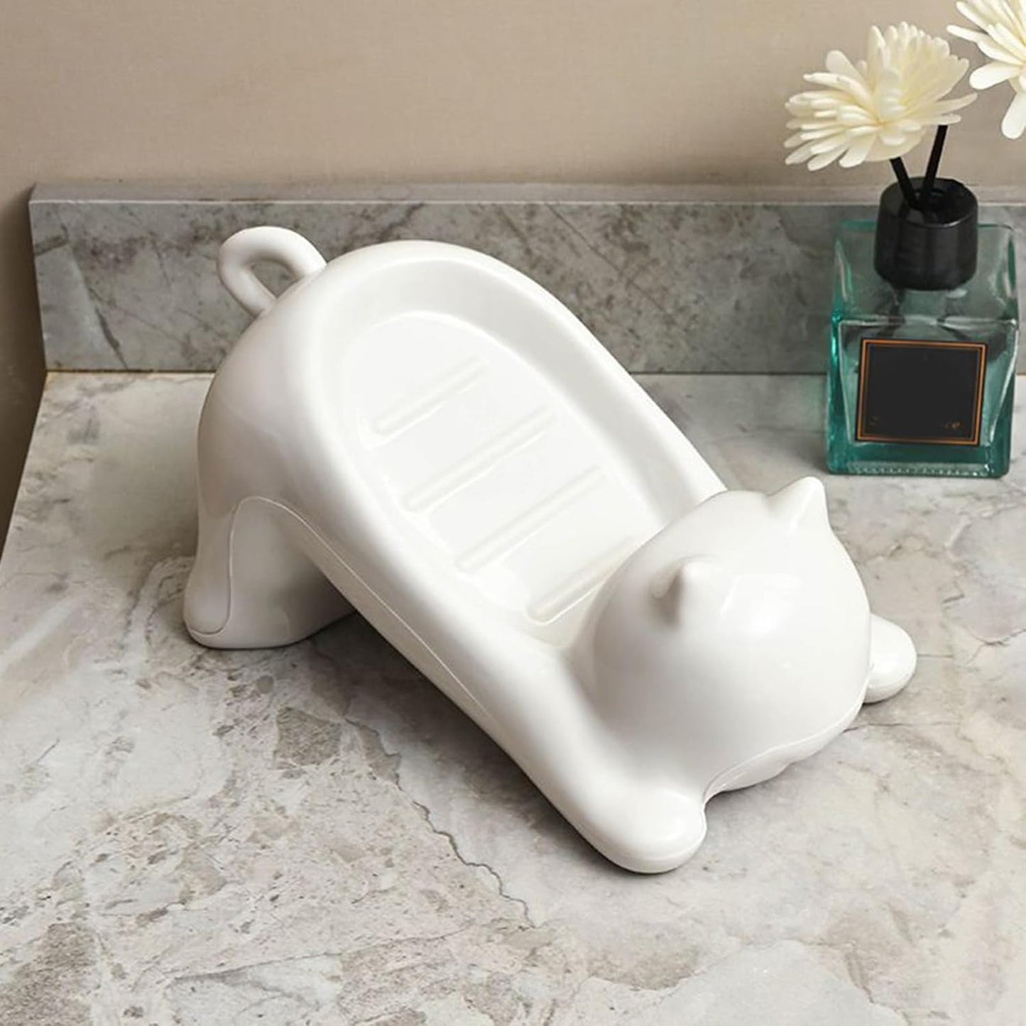 Cartoon Animal Shape Soap Dish Holder (1  Pc) - Happy Price - Image 3