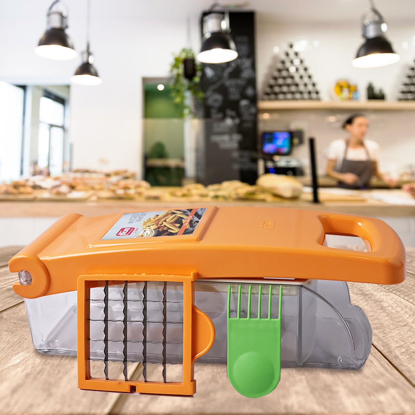 Supermom Kitchen Master Vegetable  Fruit Chopper (1 Pc) - Happy Price - Image 5