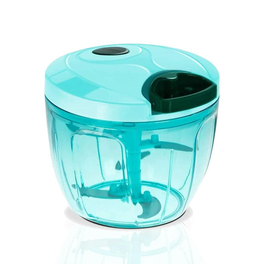 Manual Stainless Steel Compact Extra Sharp Hand Held Vegetable Chopperslicer With 5 Blades - Happy Price - Image 1