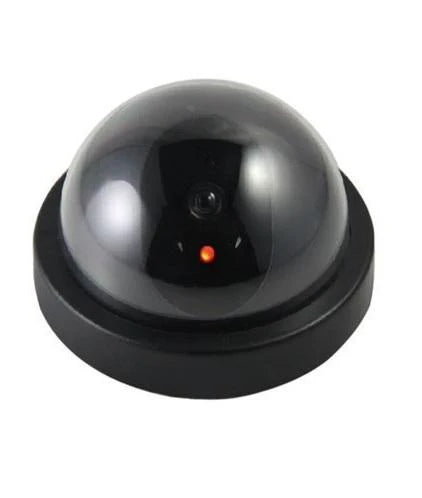 Fake Security Camera with Flashing LED Light - Wireless Dummy CCTV (1pc)