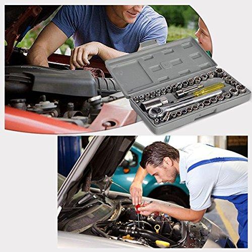 40 Pcs Socket Combination Toolkit Set