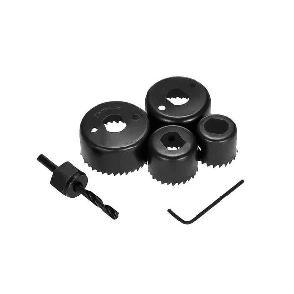 Hole Saw Drill Bit Set, 6 Pieces