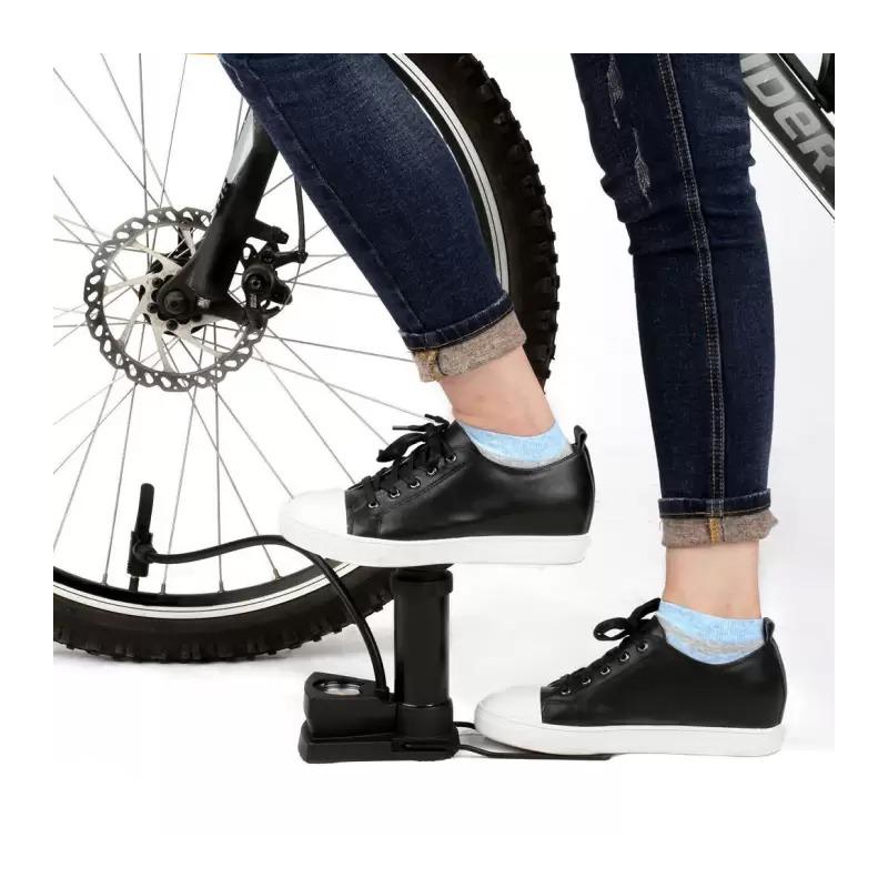 Mini Foot Pump Inflator For  Bike And Car - Happy Price - Image 3