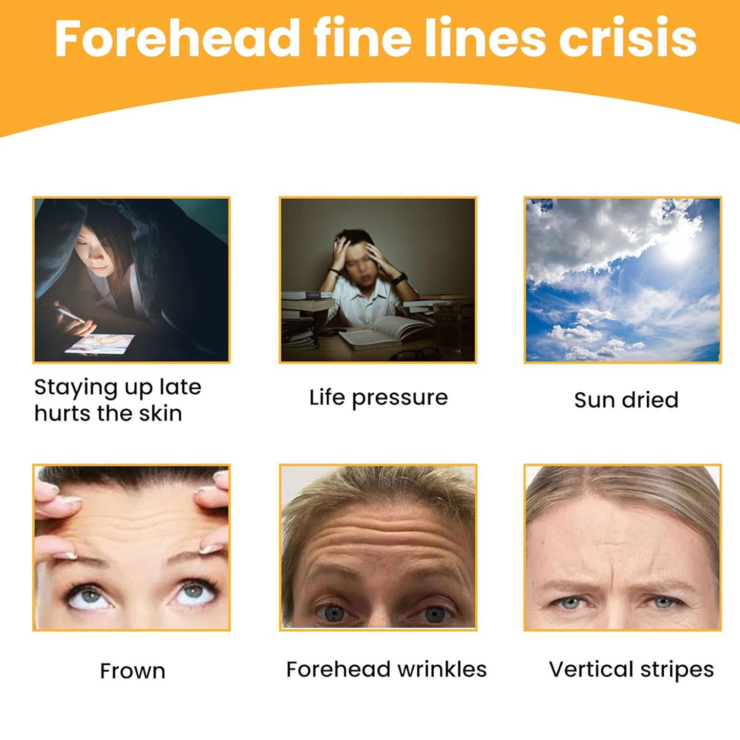 Forehead Wrinkle Patches Face Wrinkle Patches (10 Pcs Set) - Happy Price - Image 2
