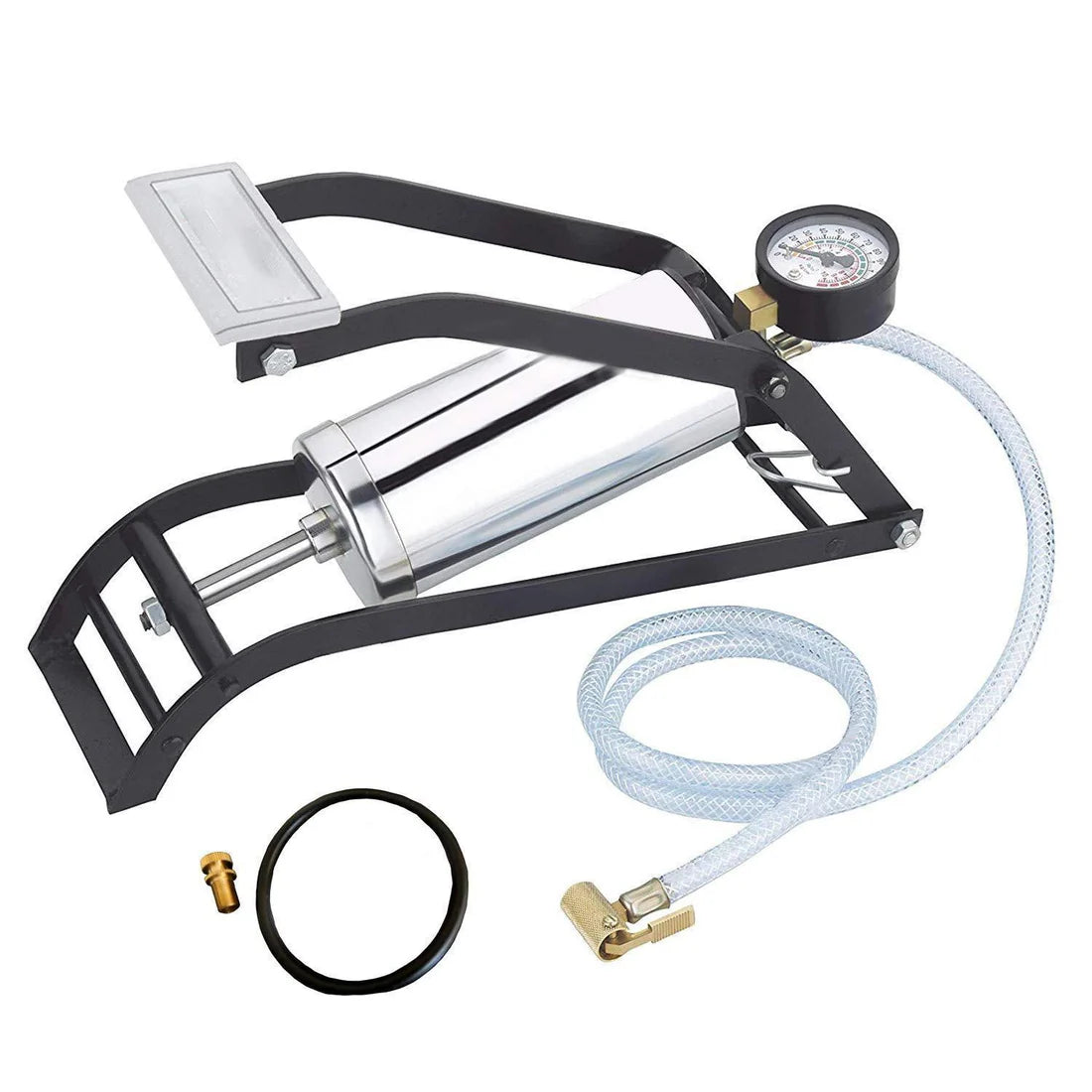 Heavy Steel Body Foot Pump - Happy Price - Image 3