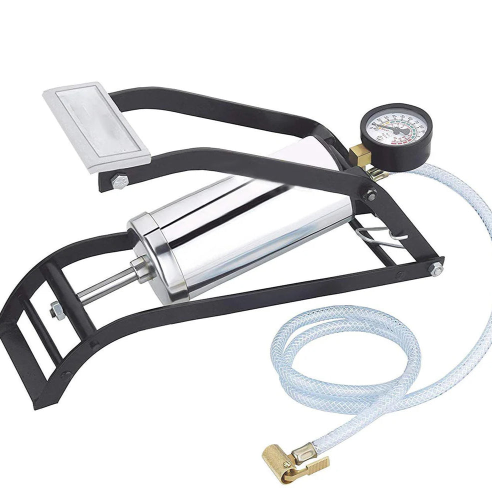 Heavy Steel Body Foot Pump - Happy Price - Image 6