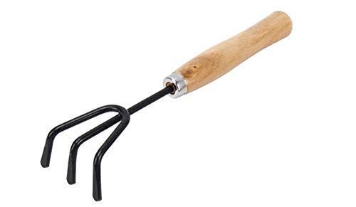 3-Piece Garden Hand Tool Set - Cultivator, Trowel, Fork