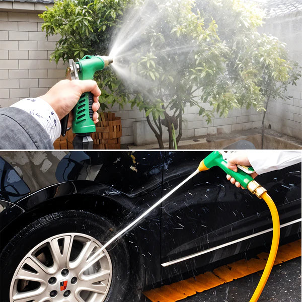 Durable Hose Nozzle Water Lever Spray Gun - Happy Price - Image 3