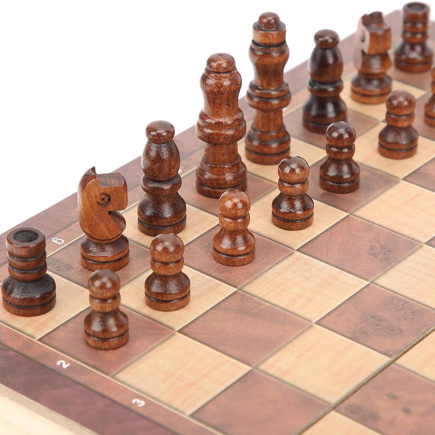 Foldable Wooden Chess Board Set (30  30 Cm  1 Set) - Happy Price - Image 3