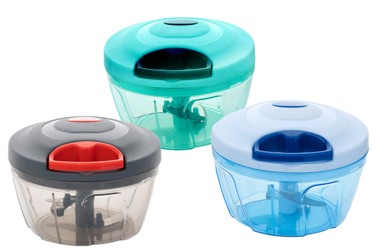 Manual Food Chopper Compact  Powerful Hand Held Vegetable Chopperblender - Happy Price - Image 1