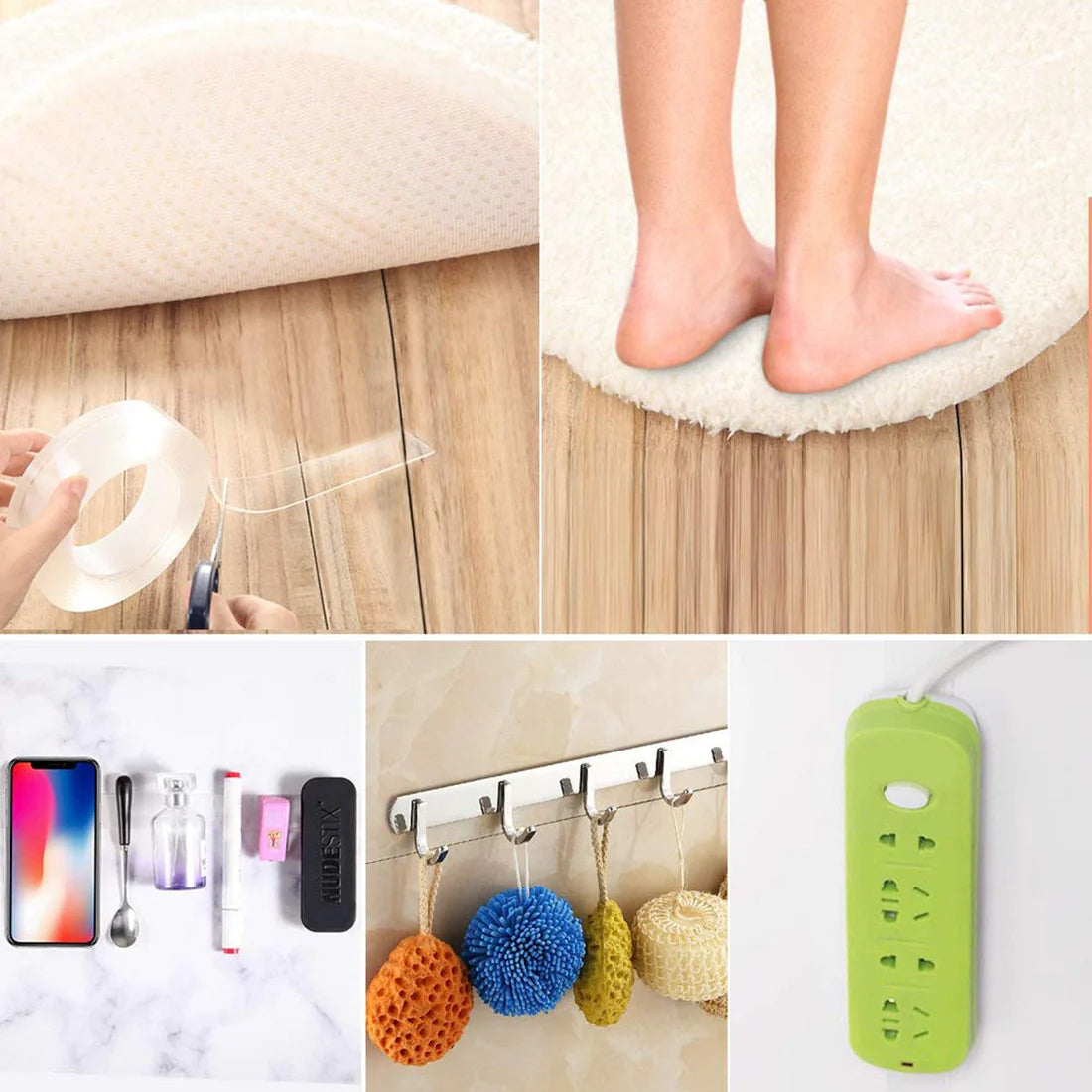 3 Meter Double-Sided Washable Nano Gel Tape (1pc)
