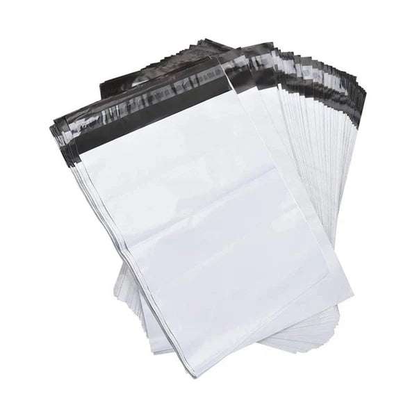 Tamper Evident Courier Bags - 12x14 Inch, 100 Pcs
