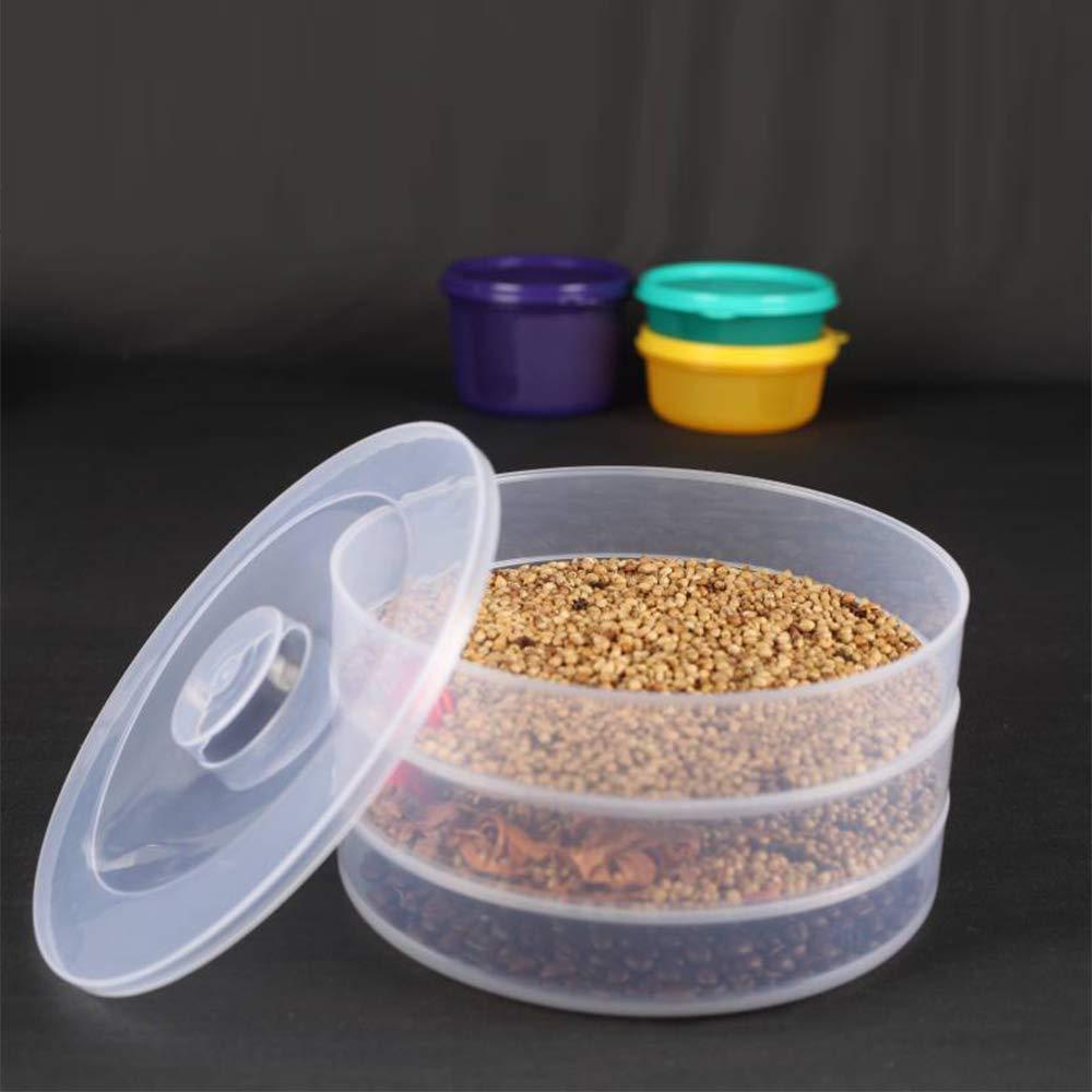 Plastic 3 Compartment Sprout Maker White - Happy Price - Image 6