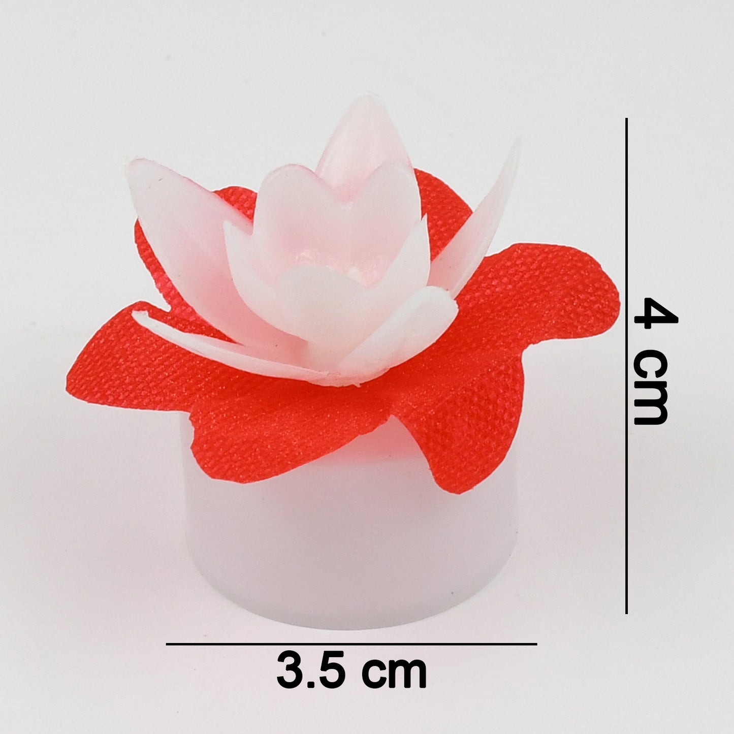 Decoration Candlesled Diwali Decor Lotus Flower Candle (5 Pc) - Happy Price - Image 5