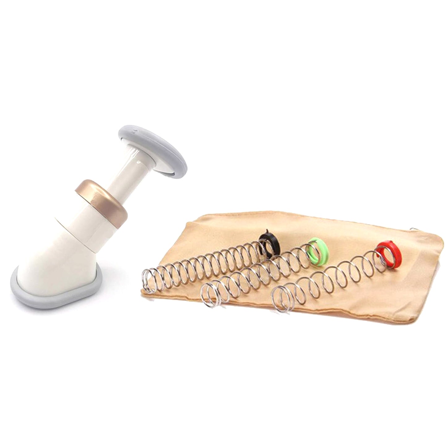 Massager For Men Women Double Chin Up Neckline Slimmer Machine And Jawline Exerciser Tool With Neck Slimming Rubber  Chinfat Reducer Exerciser (1 Pc) - Happy Price - Image 5