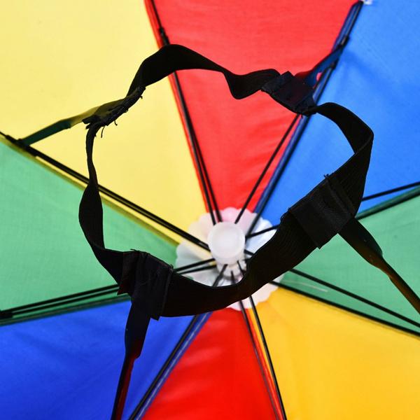 Hands Free Umbrella Hat To Protect From Sun  Rain - Happy Price - Image 5