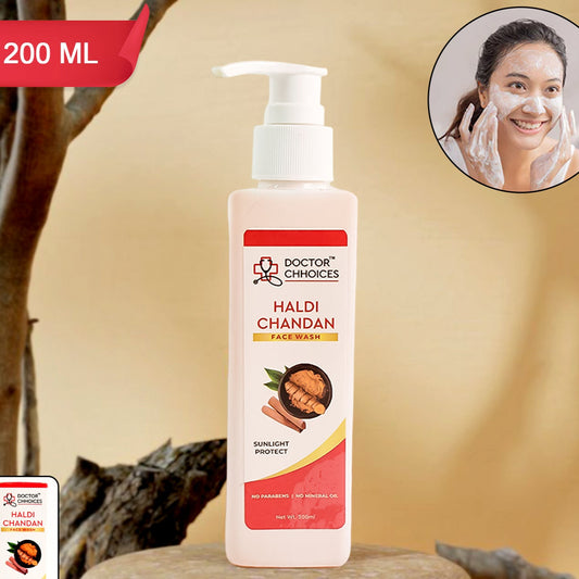 Doctor Chhoices Haldi Chandan Face Wash 200ml (1 Pc)