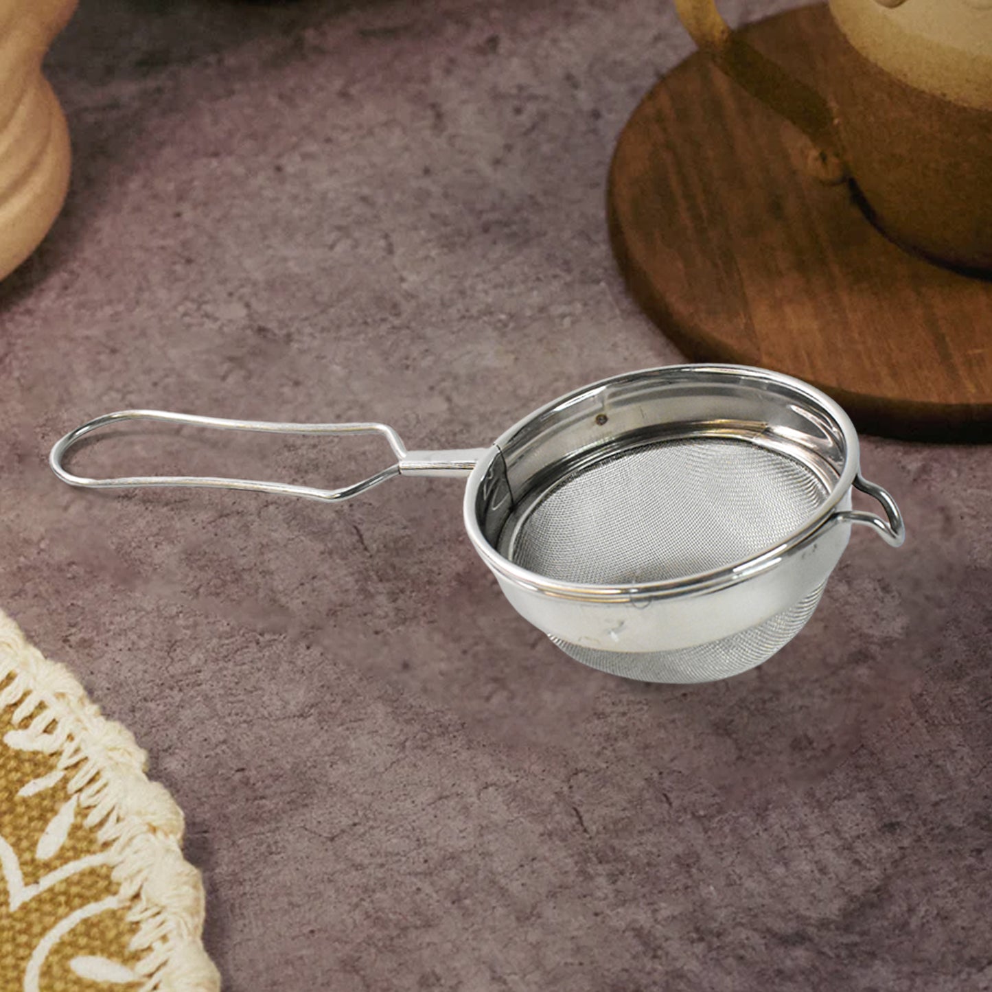 Apex Morning Stainless Steel Tea And Coffee Strainer - Happy Price - Image 7