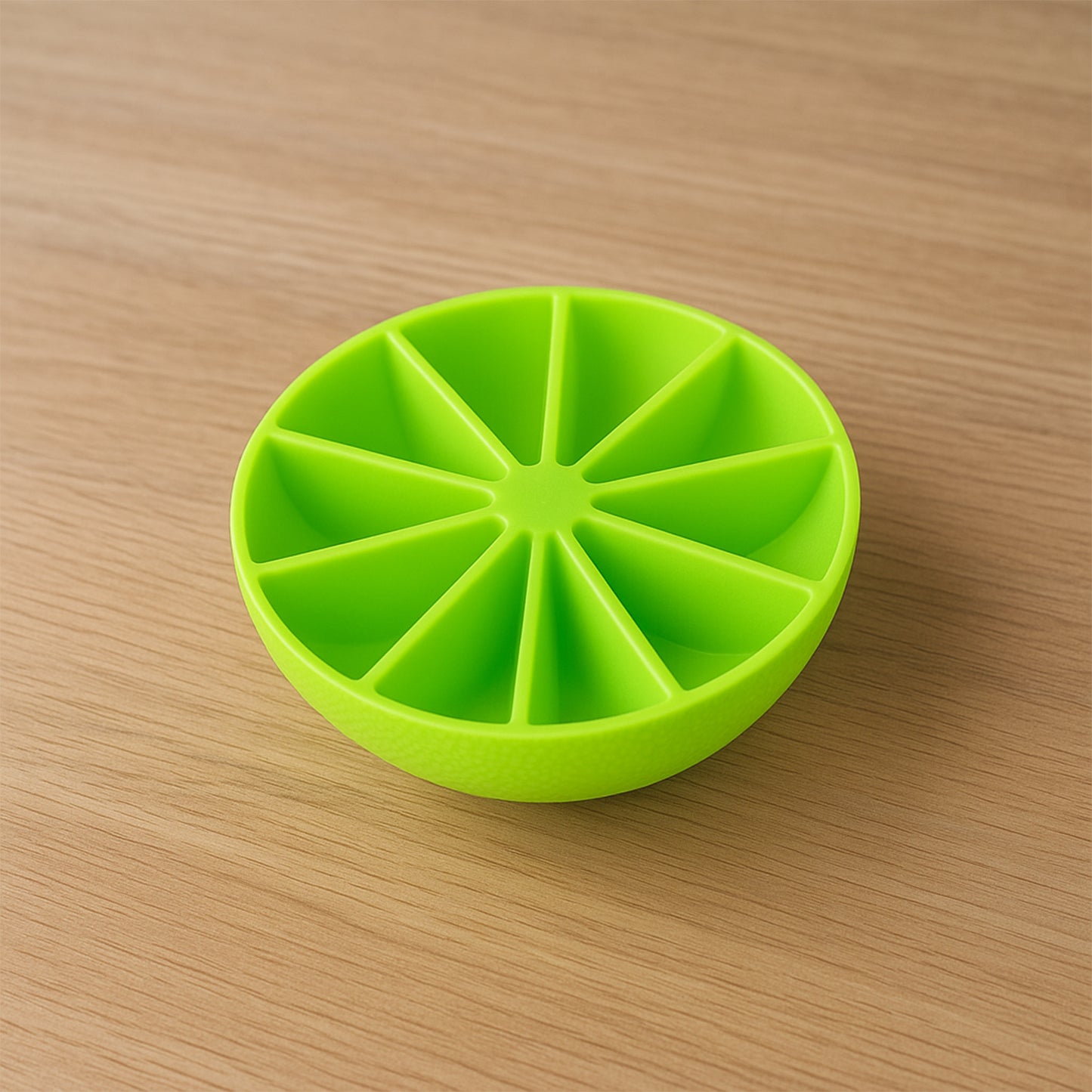 Lemon Shape Flexible Silicone Ice Cube Tray  8-slot Round Ice Mold (1 Pc) - Happy Price - Image 4
