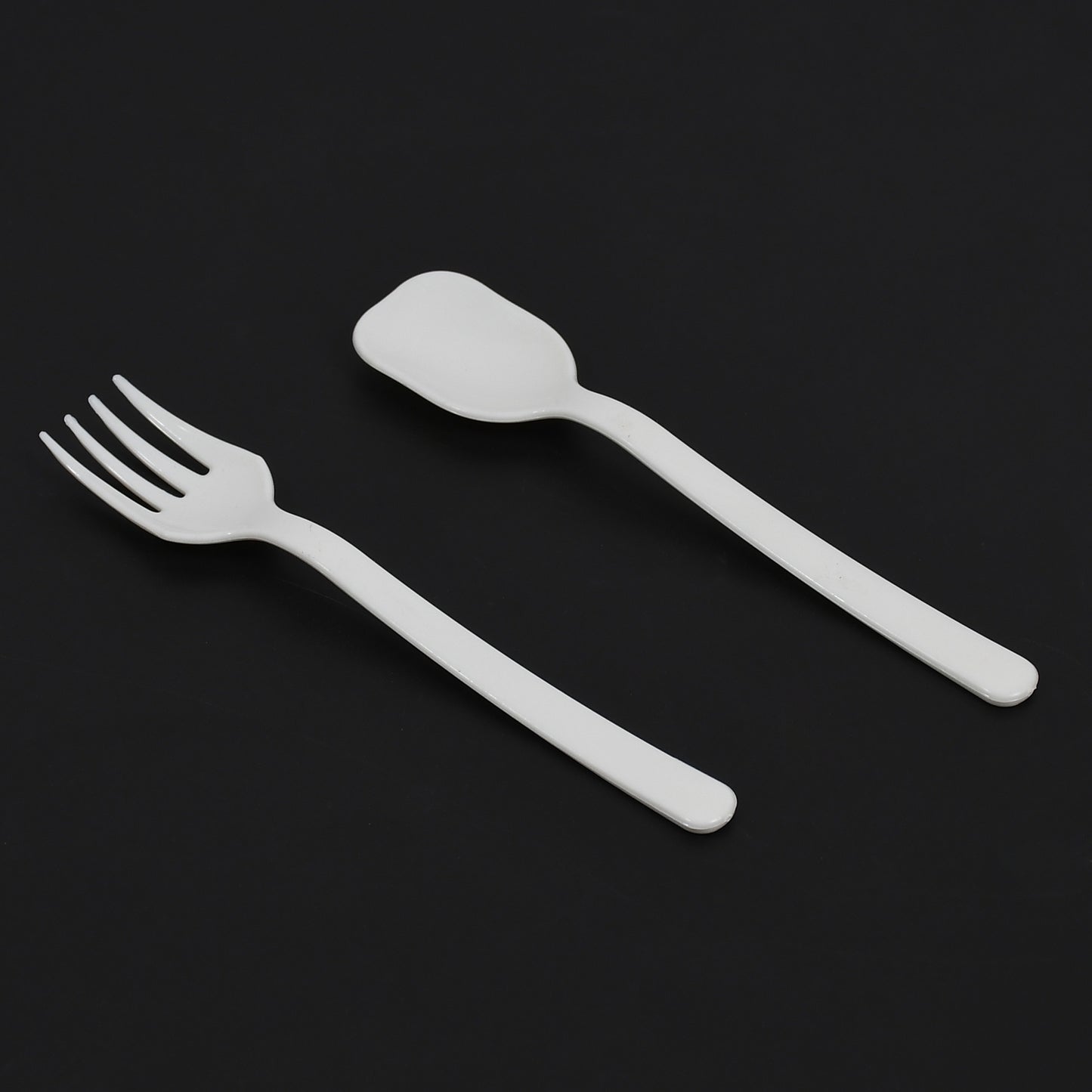 5239 Plastic Forks  Spoon Cutlery-utensils Parties Dinners Catering Services Family Gatherings ( Pack Of 2) - Happy Price - Image 4