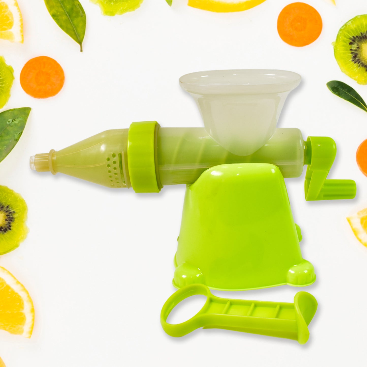 Manual Juicer Modern Plastic Fruit And Vegetable Juicer (1 Pc  Bowl Not Included) - Happy Price - Image 5
