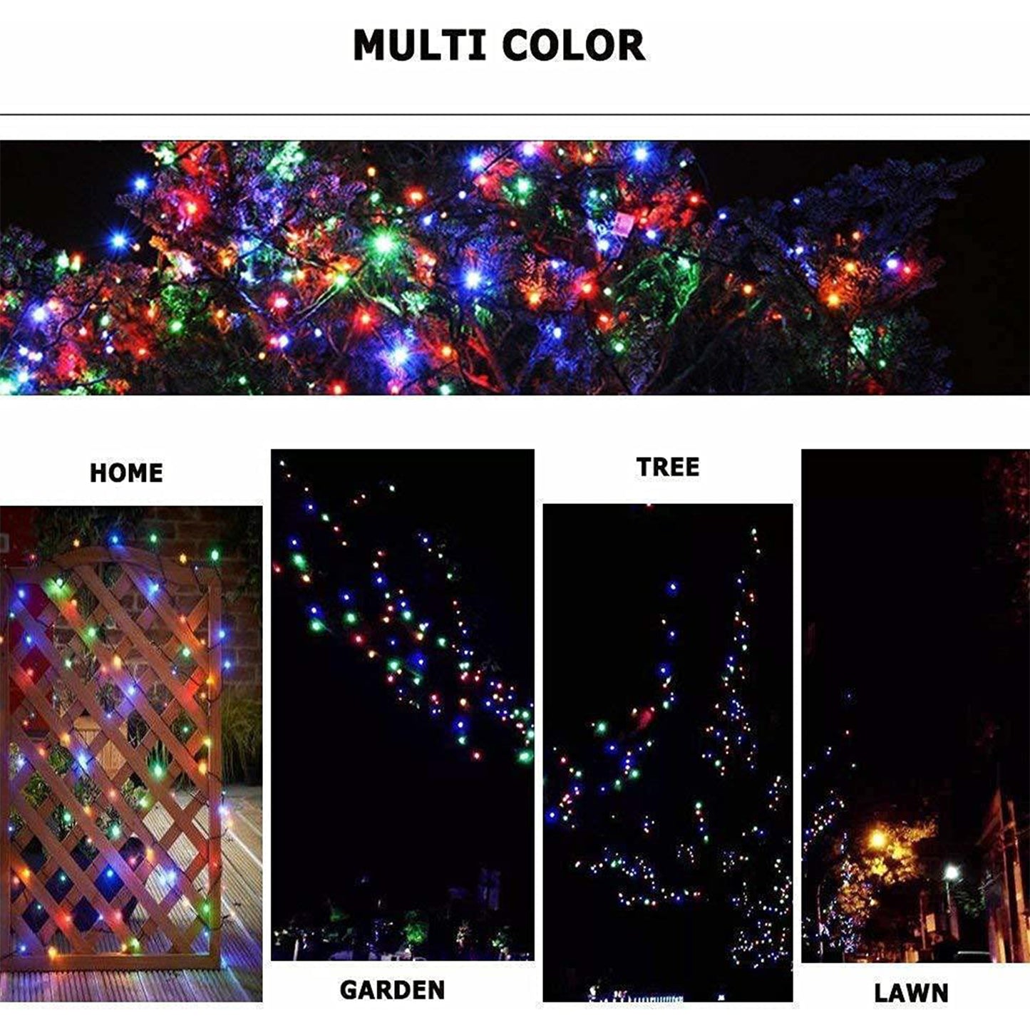 13 Meter Multicolor LED Fairy String Lights (1 Pc) - Festive & Decorative Lighting - Happy Price - Image 5