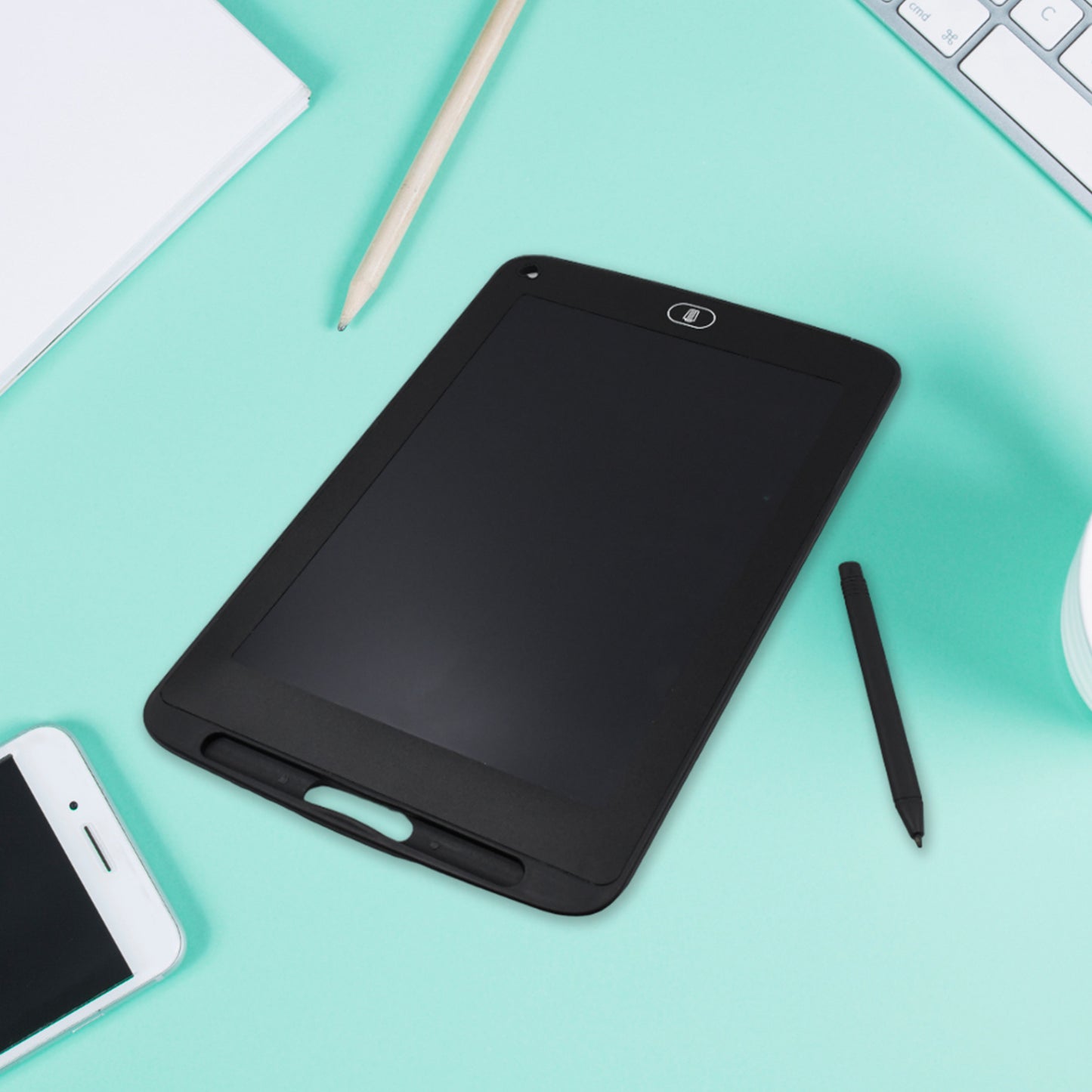 Portable Lcd Writing Board Slate Drawing Record Notes Digital Notepad With Pen Handwriting Pad Paperless Graphic Tablet For Kids 12 Inch - Happy Price - Image 3