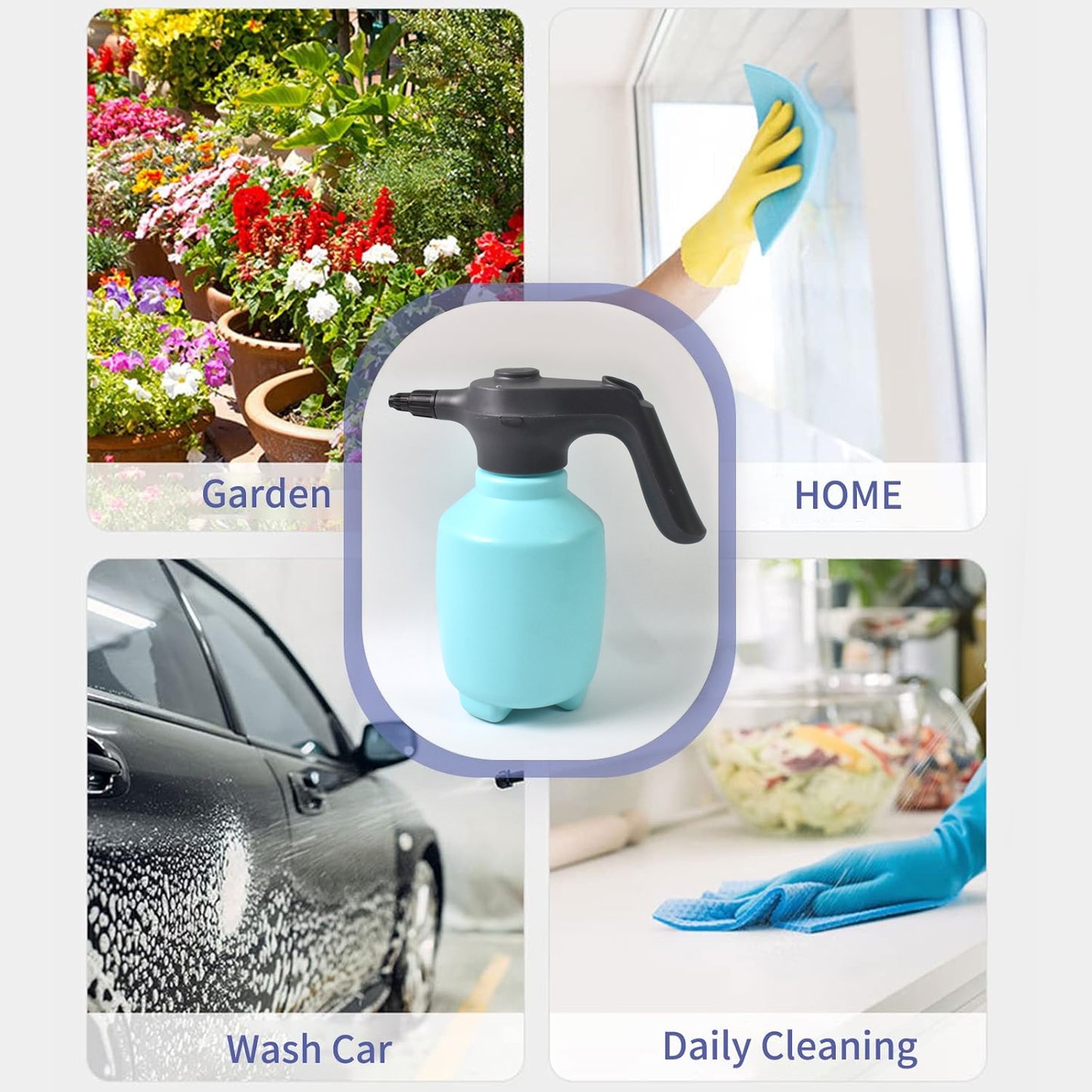 Electric Spray Bottle Garden Sprayer (1 Pc  2 Ltr.) - Happy Price - Image 3