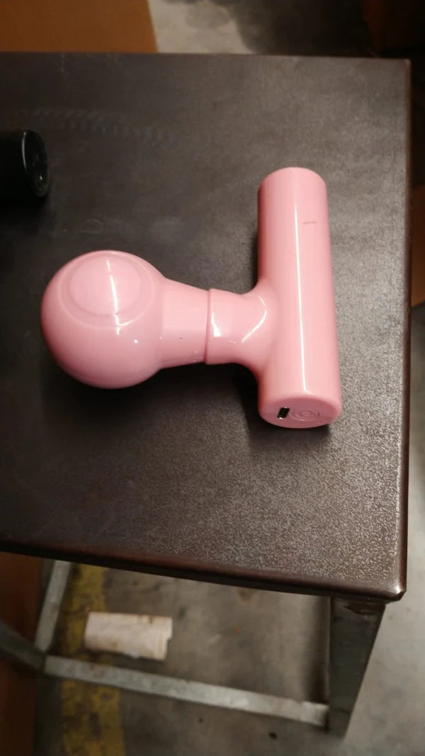 Black Mini Pocket Size Vibrator Full Body Massager Cordless One Button Operation For Body Pain  Relaxation - Happy Price - Image 2
