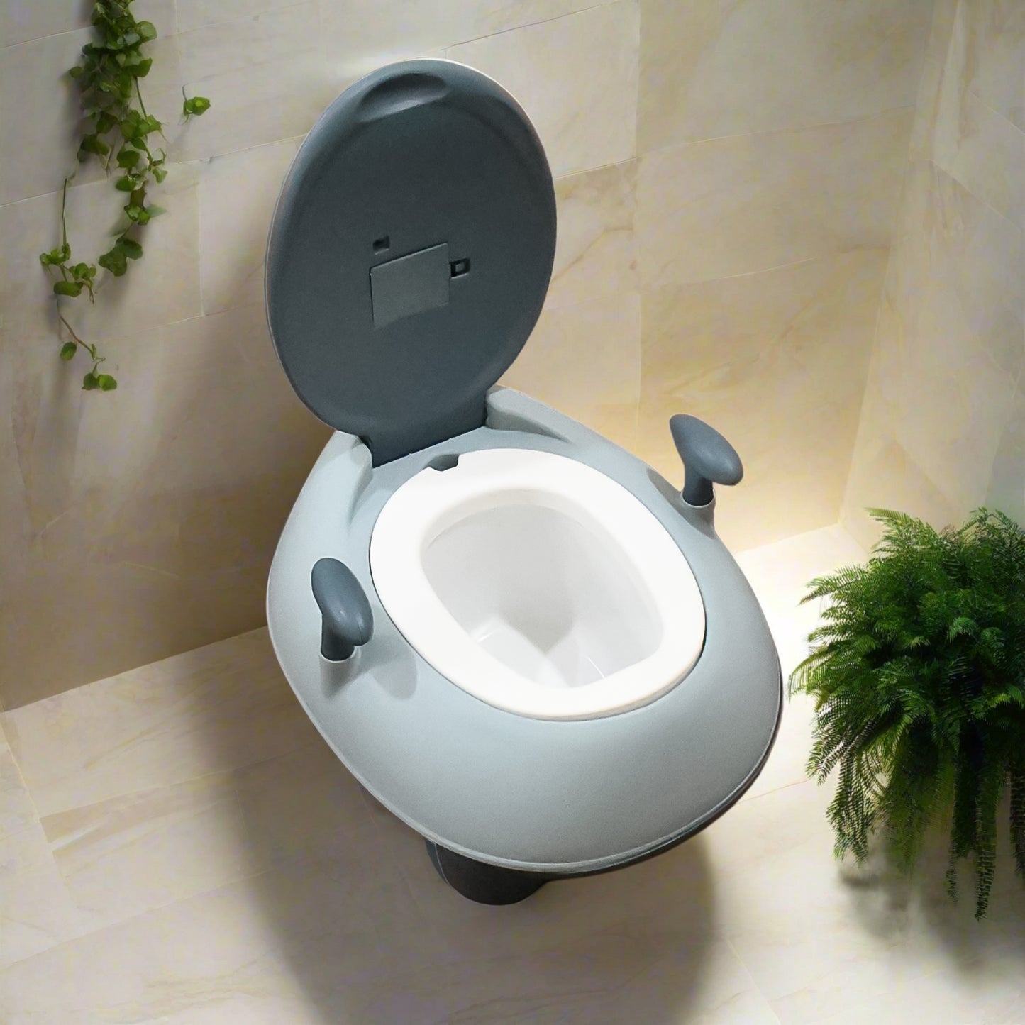 Baby Portable Lighting  Music Toilet Baby Potty Training Seat Baby Potty Chair For Toddler Boys Girls Potty Seat For 1+ Year Child - Happy Price - Image 3