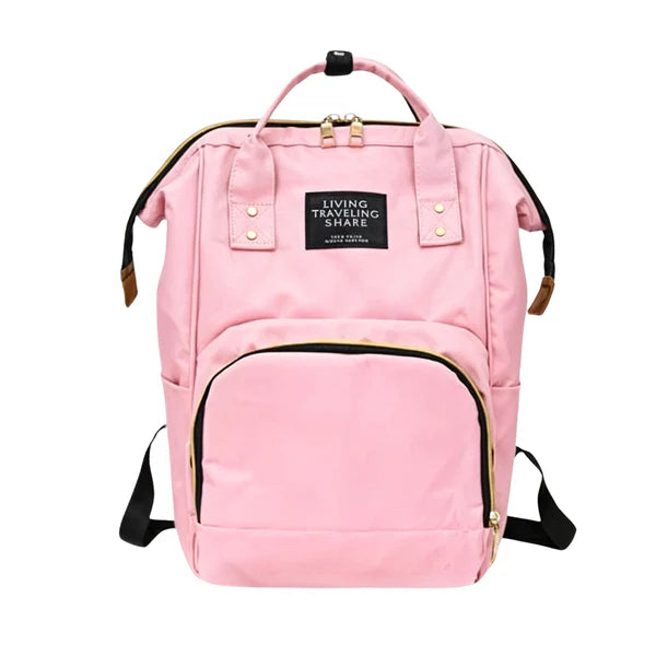 Multipurpose Large Capacity Moms Backpack Diaper Bag (1 Pc  17 Pocket  Big) - Happy Price - Image 4