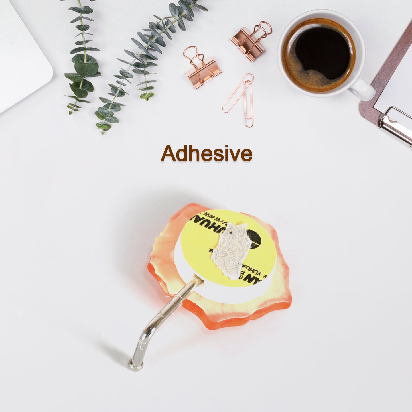 Multipurpose Mix Design Self Adhesive Wall Hooks Load Capacity Upto 1 Kg - Happy Price - Image 3