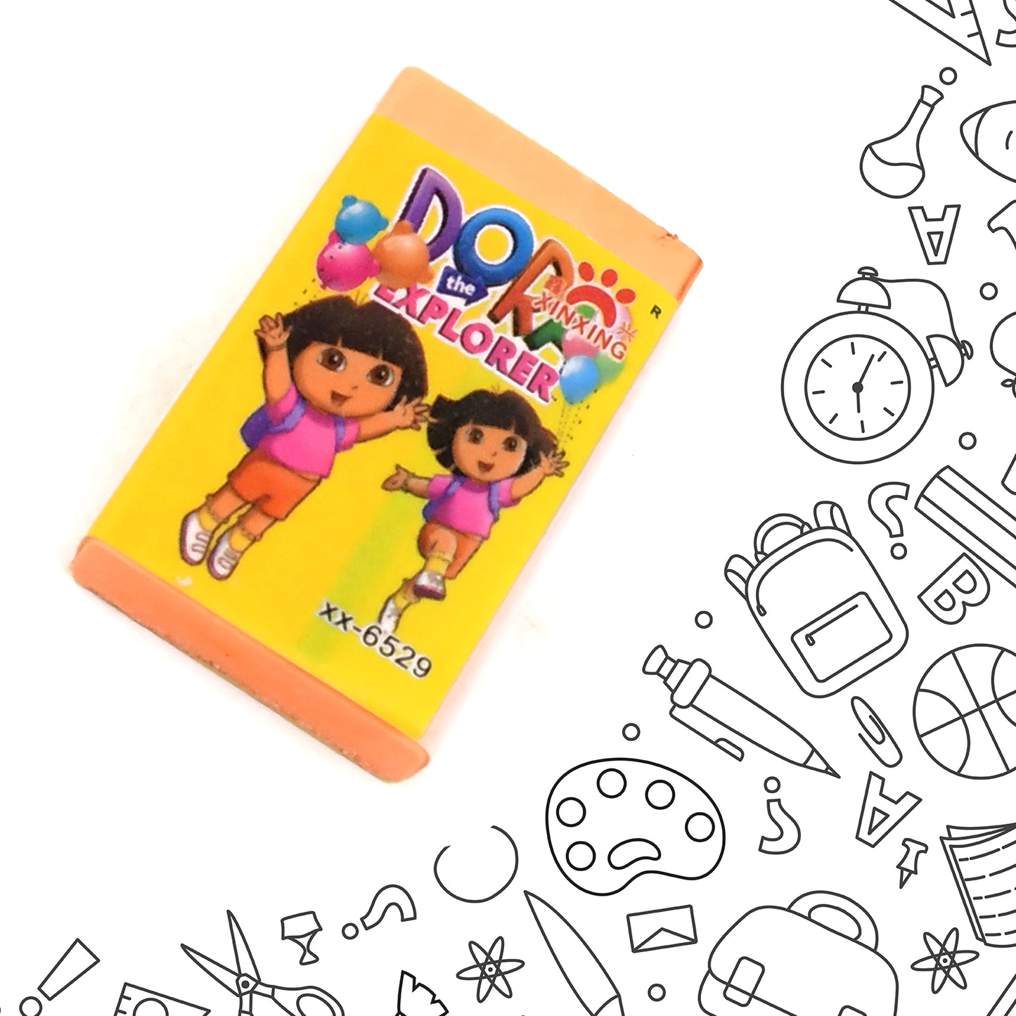 Fancy  Stylish Eraser (1 Pc  Mix Design) - Happy Price - Image 2