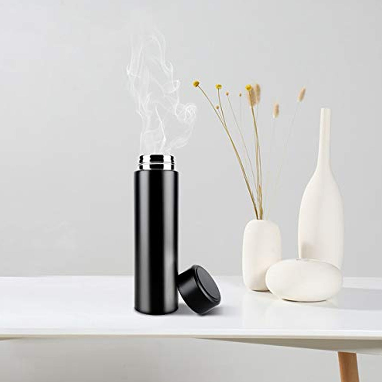 Double Stainless Steel Wall Smart Flask Water Bottle ( B Grade ) - Happy Price - Image 6