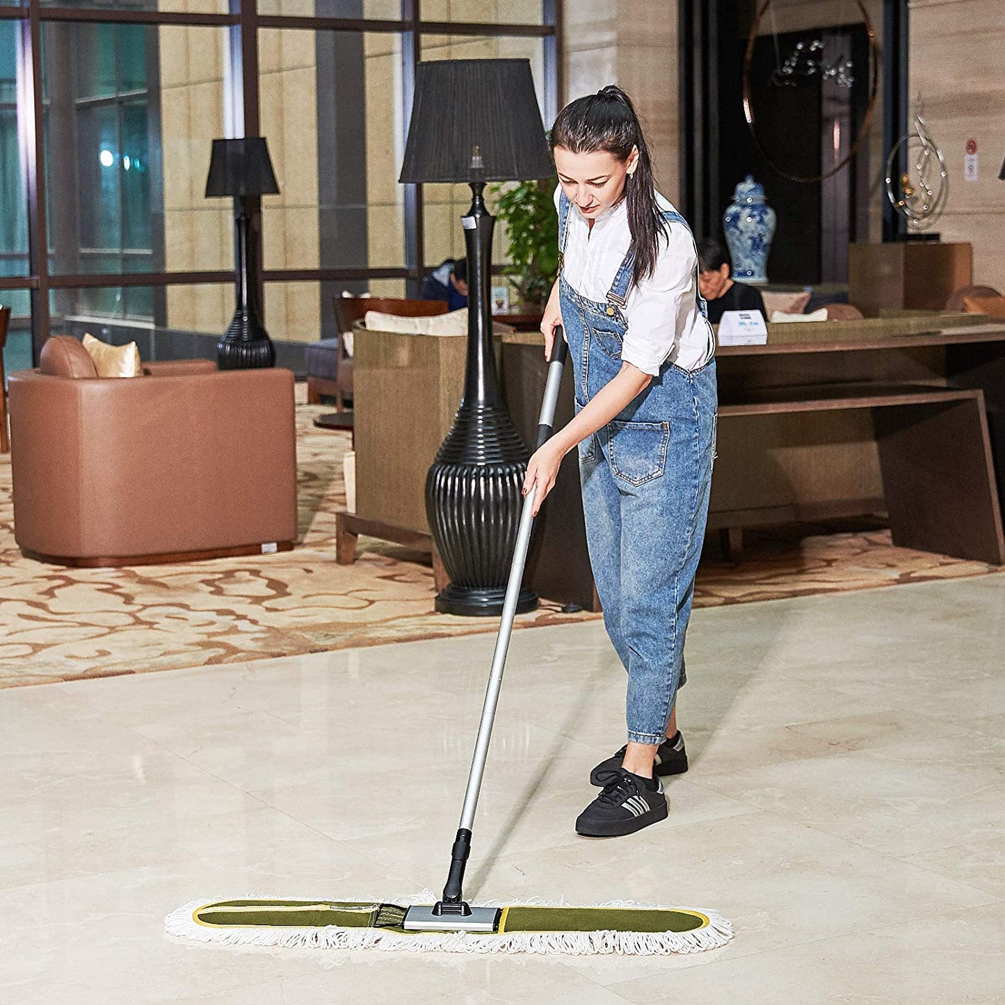 Dust Mop Refill - Replacement Mop Head Only - 50cm X 20cm - Happy Price - Image 3