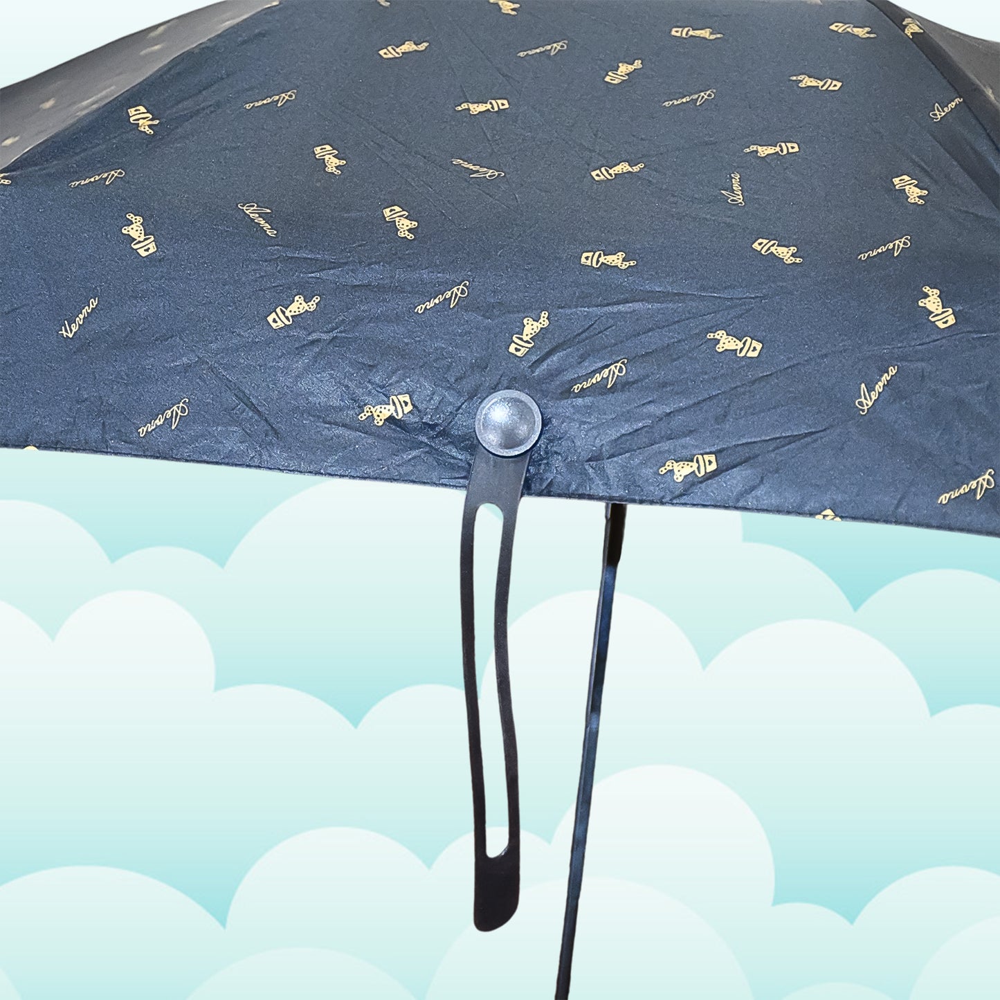 3-fold Umbrella Summer Sun And Rain Protectionfoldable Cute Umbrella Uv Protection Rain Sun Umbrella  Travel Accessories  Umbrella For Children Girls And Boys (1 Pc  With Zip Case) - Happy Price - Image 6