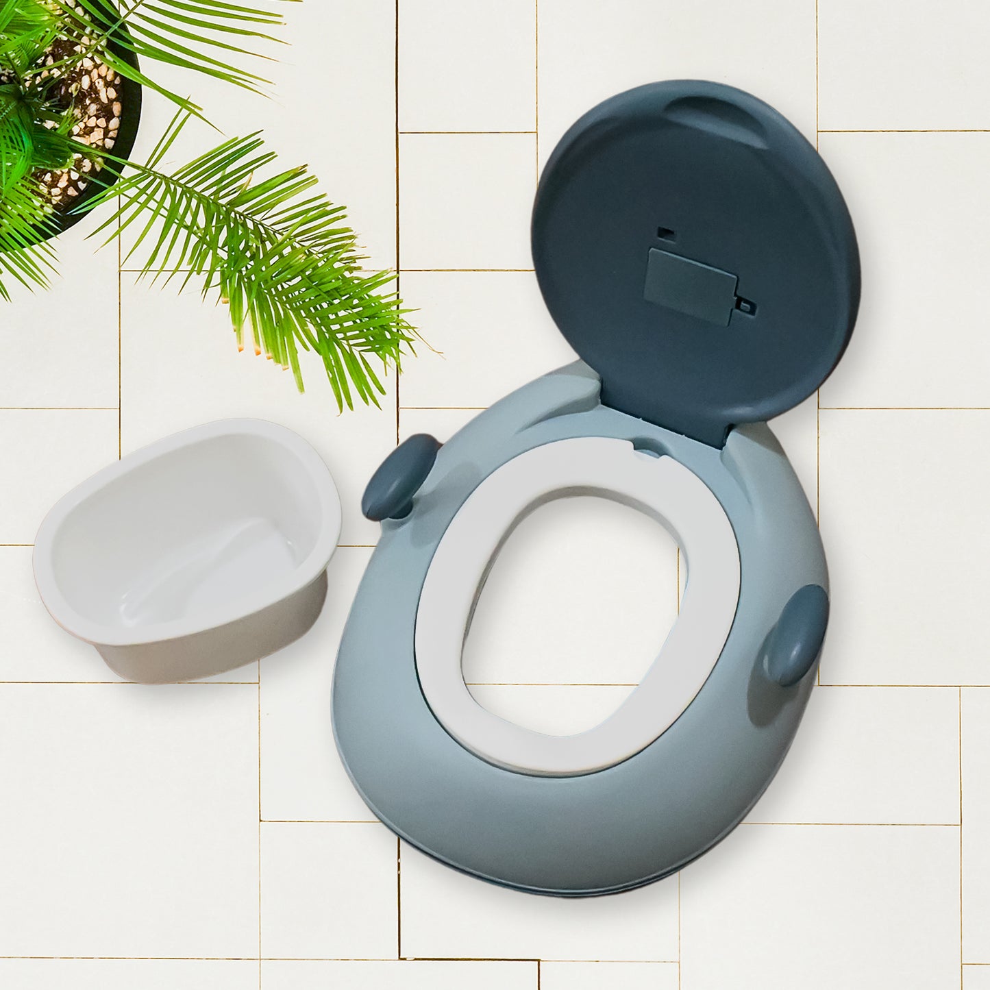 Baby Portable Lighting  Music Toilet Baby Potty Training Seat Baby Potty Chair For Toddler Boys Girls Potty Seat For 1+ Year Child - Happy Price - Image 4