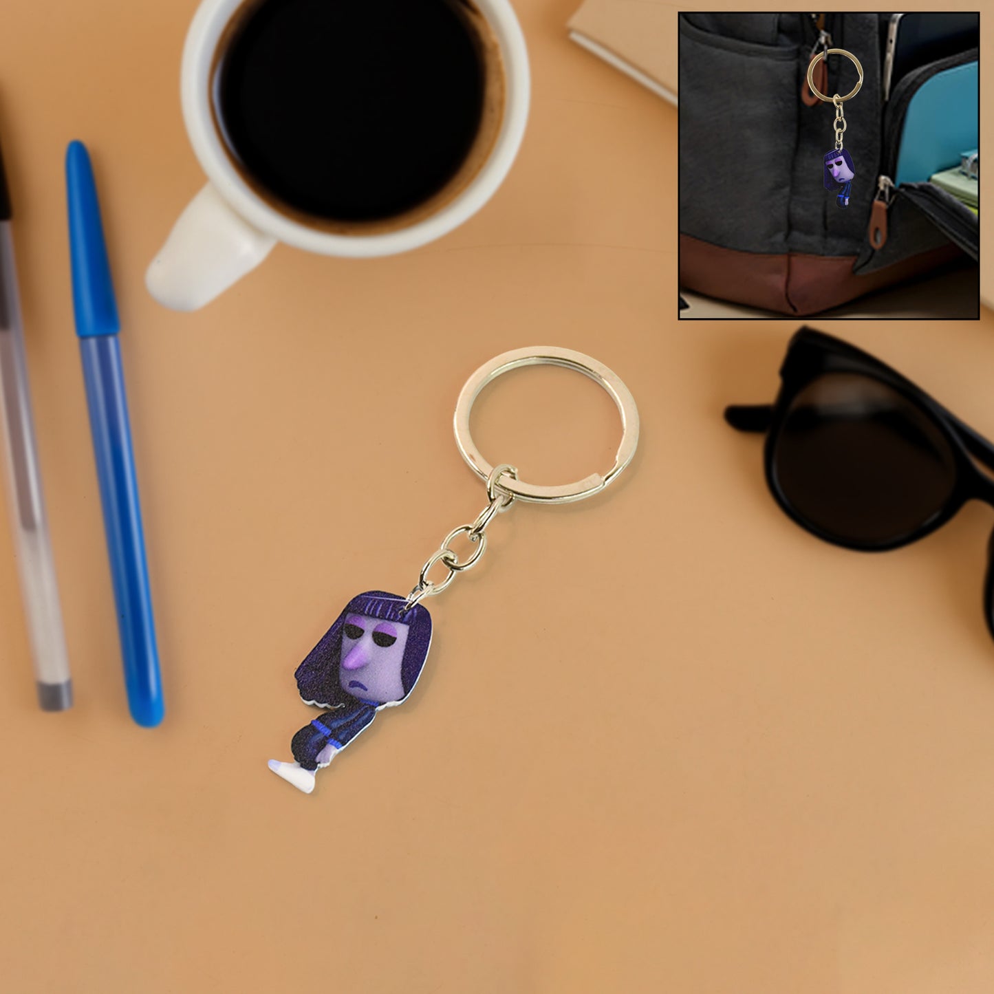 Mini Cartoon Character Keychain (1 Pc) - Happy Price - Image 6