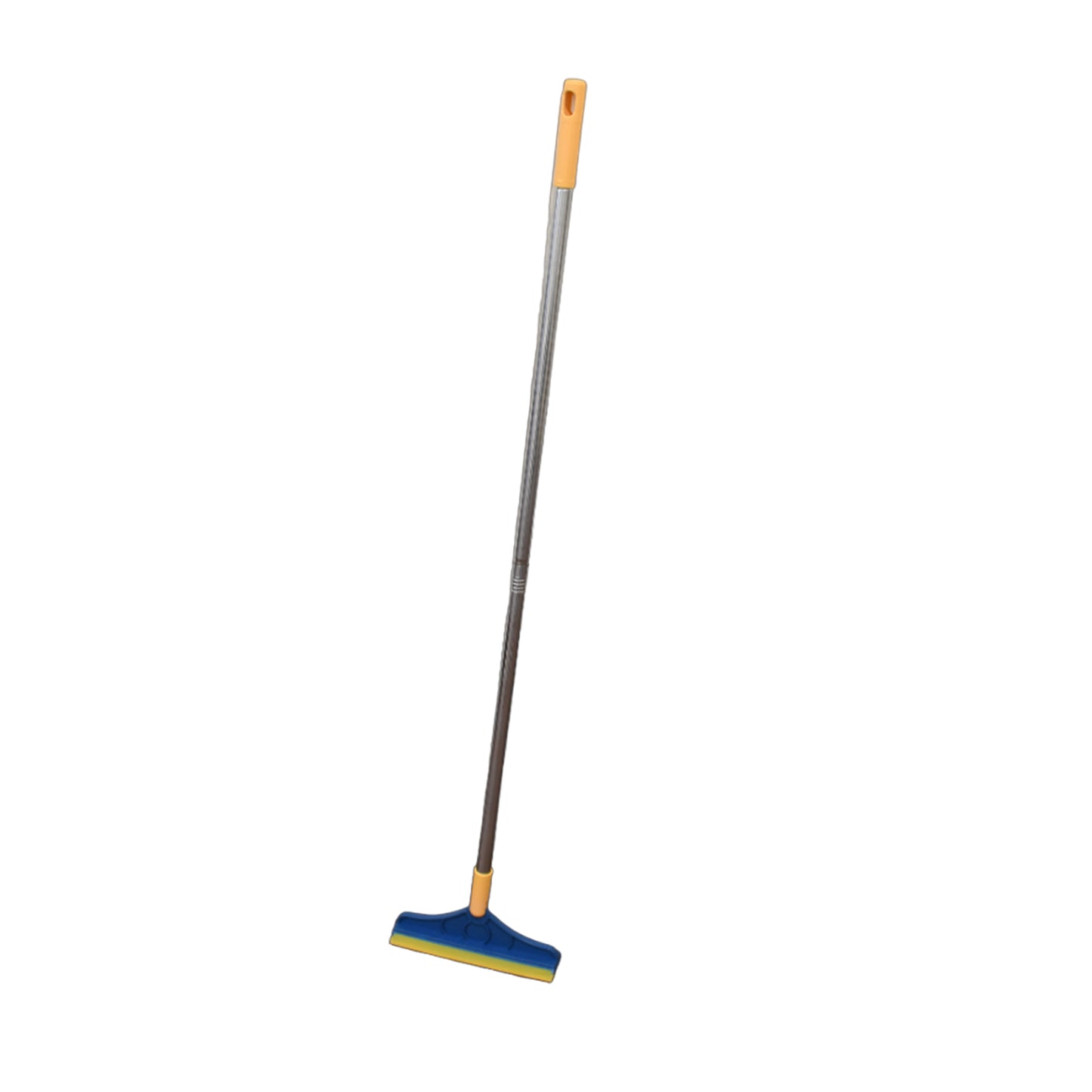 2 In 1 Cleaning Brush Long Handle Floor Brush Rotatable Cleaning Brush For Bathroom Kitchen 120 Degree Triangular Rotating Brush Head With Wiper - Happy Price - Image 4