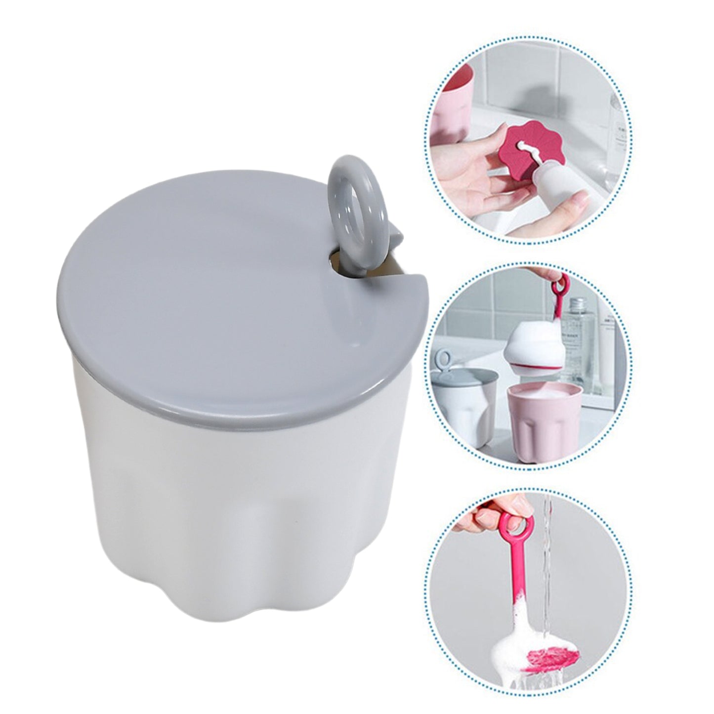 Winter Facial Cleanser Foaming Shaker Washing Artifact Bubble Foaming Foaming Winter Summer Warm Fluffy - Happy Price - Image 7