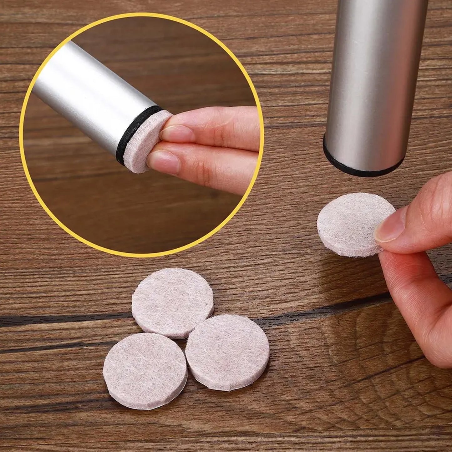 9132 Self-adhesive Cork Coasters Round - 3.5in Circle Cork Backing Sheets Mats Mini Wall Cork Tiles Coasters And Diy Crafts Supplies. - Happy Price - Image 2