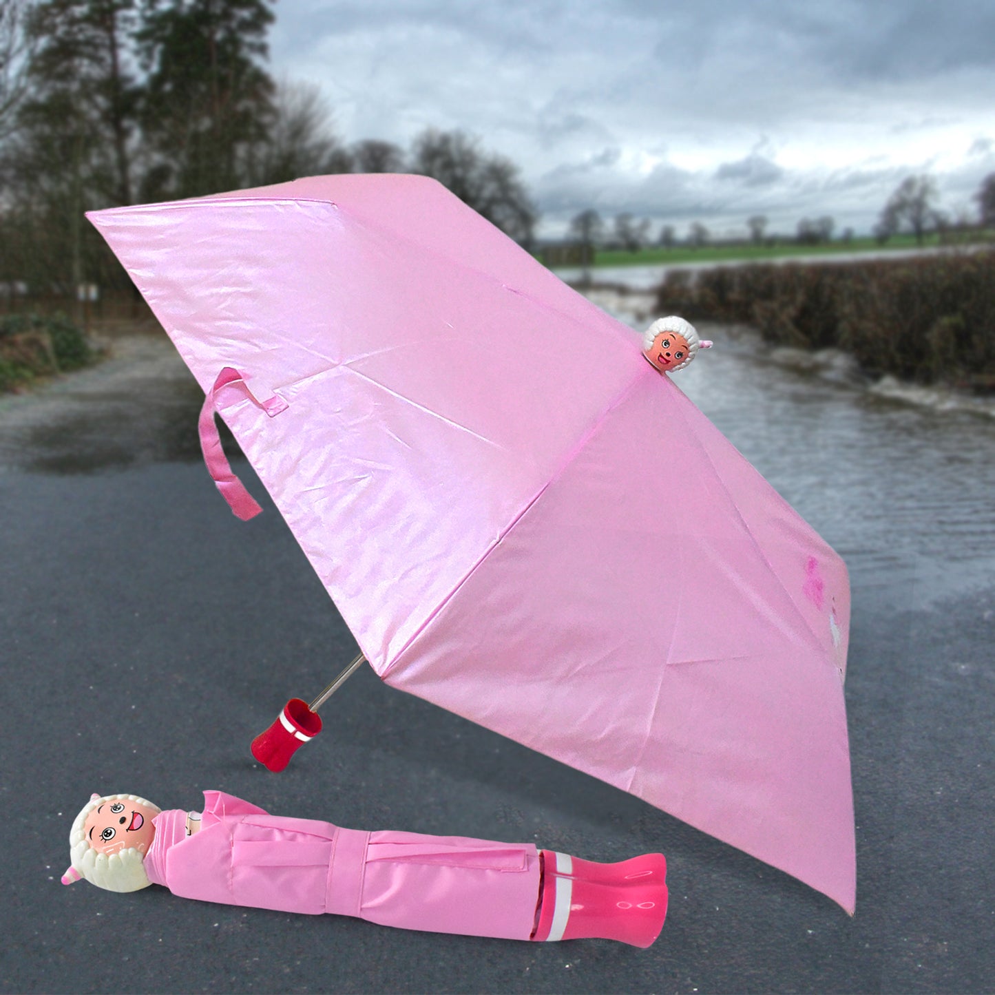 Cartoon Shape Umbrella Summer Sun Protection (1 Pc  Mix Design  Color) - Happy Price - Image 2