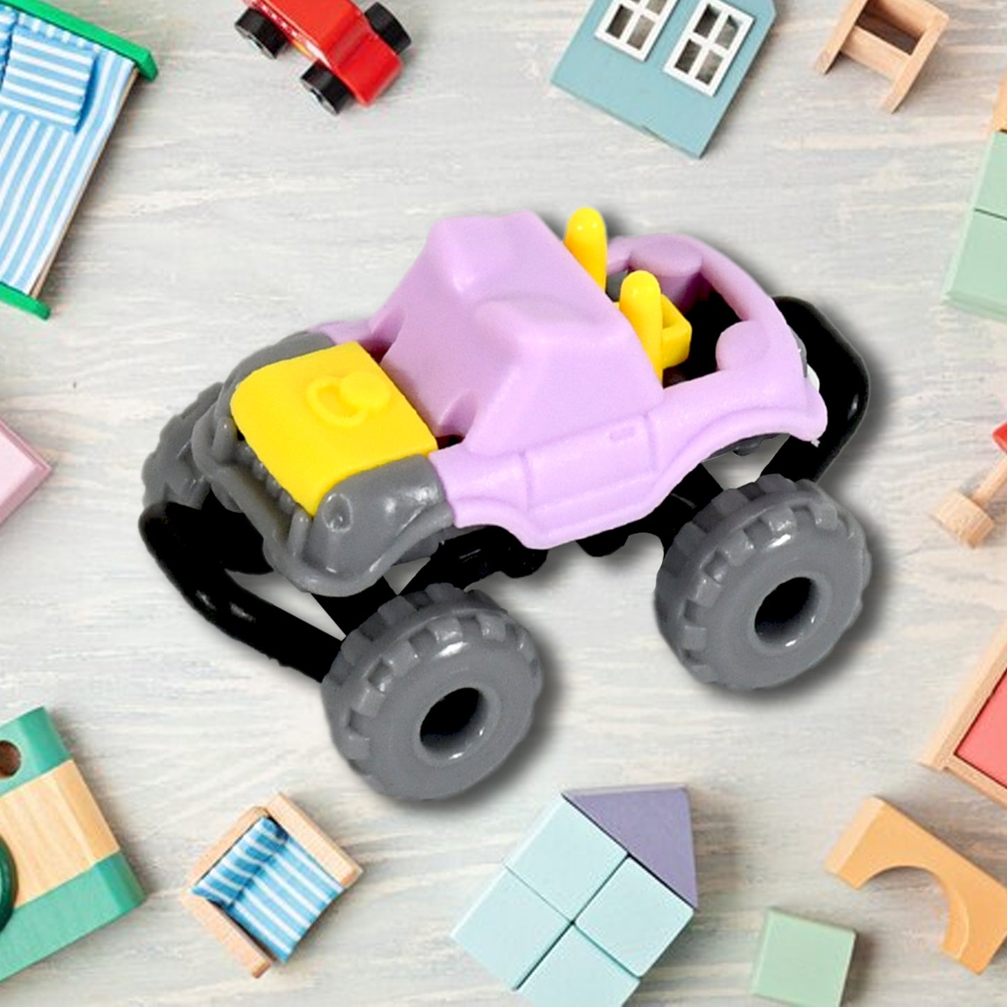 Mini Monster Trucks Friction Powered Cars For Kids Big Plastic Tires Baby Boys Super Cars Blaze Truck For Kids Gifts Toys - Happy Price - Image 3