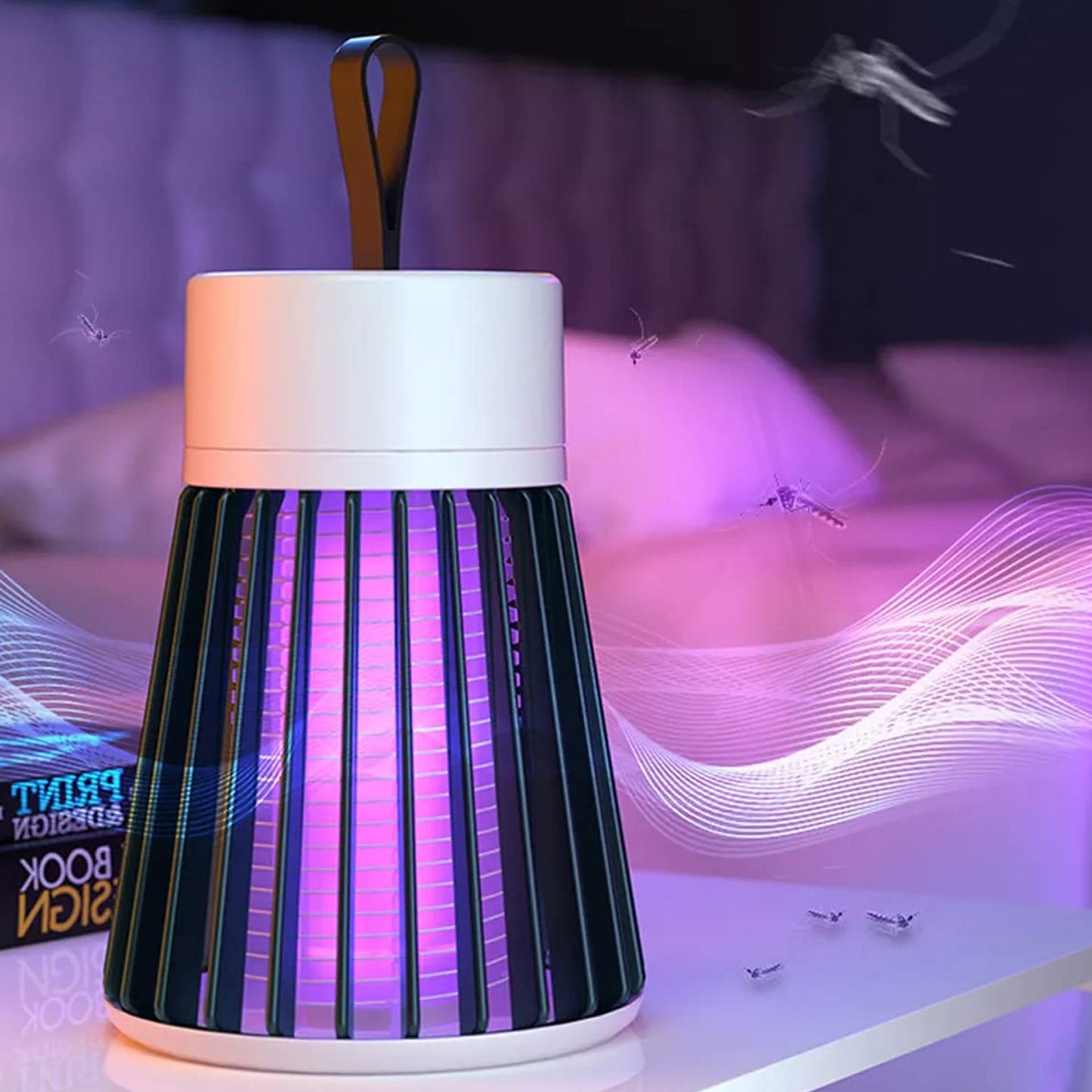 Mosquito Killer Machine  Mosquito Killer Usb Powered Bug Zapper Mosquito Lamp For Home Electric Led Lamp Mosquito Killer Indoor  Outdoor Mosquito Trap Machine - Happy Price - Image 2