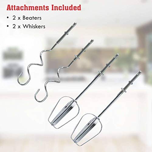 Compact Electric Hand Mixer for Home Baking & Kitchen Tasks (1pc)