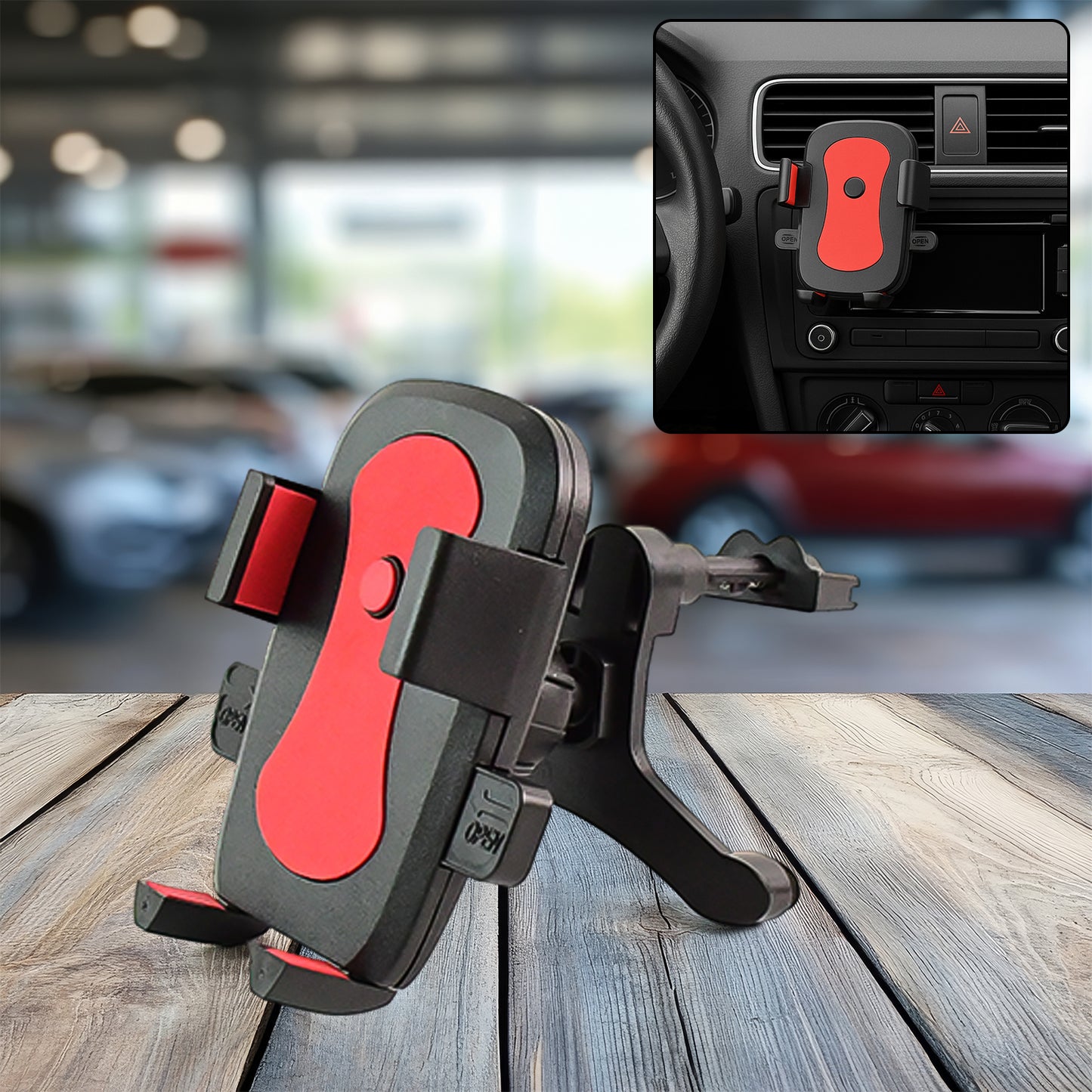 Premium Easy One Touch Car Mobile Holder Mount (1 Pc) - Happy Price - Image 3