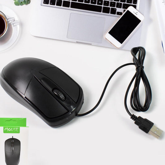 Computer  Laptop Wired Optical Mouse M- 045 (1 Pc) - Happy Price - Image 1