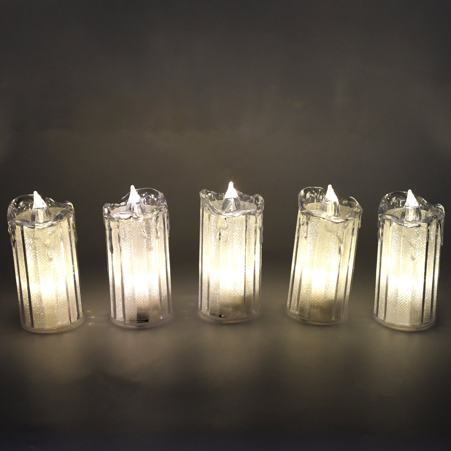 24 Pc LED Flickering Tea Lights - Smokeless Decorative Candles - Happy Price - Image 3