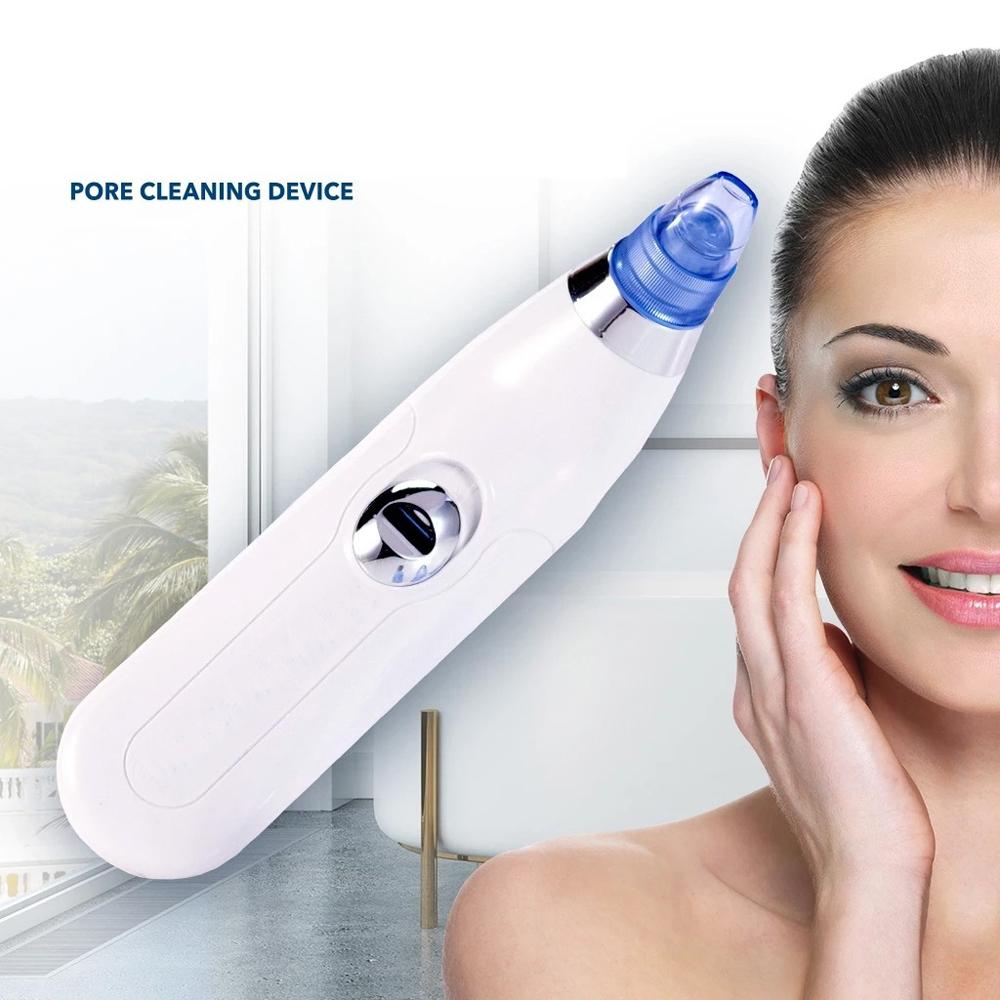 4 In 1 Blackhead Whitehead Extractor Remover Device Acne Pimple Pore Cleaner (Vacuum Suction Tool) - Happy Price - Image 4