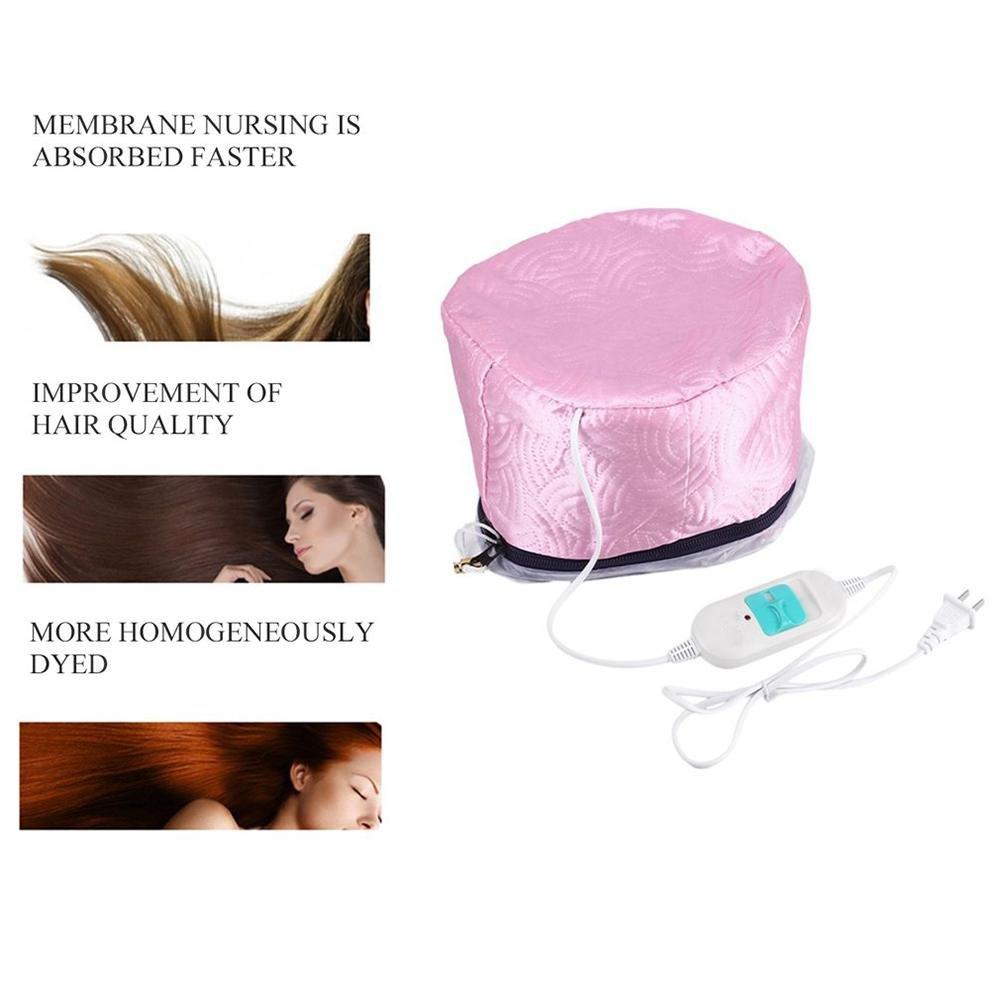 Thermal Head Spa Cap Treatment With Beauty Steamer Nourishing Heating Cap - Happy Price - Image 5